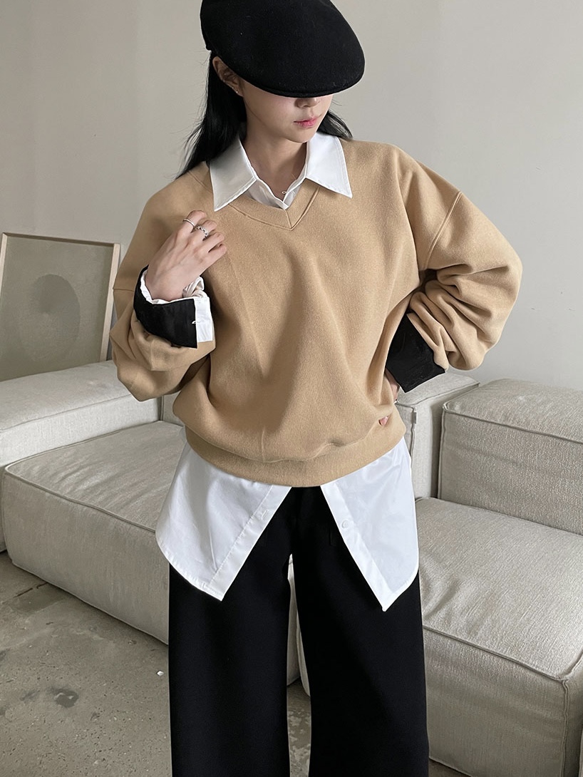 CELEBRITY直郵韓國代購女裝新品職業24秋冬熱賣時尚休閑衛衣CELEBRITY-A衛衣