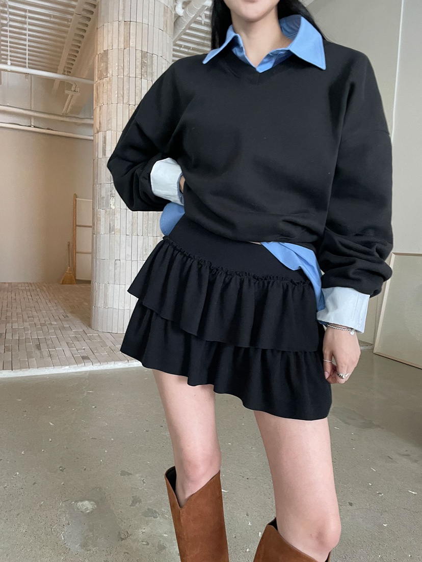CELEBRITY直郵韓國代購女裝新品職業24秋冬熱賣時尚休閑衛衣CELEBRITY-A衛衣