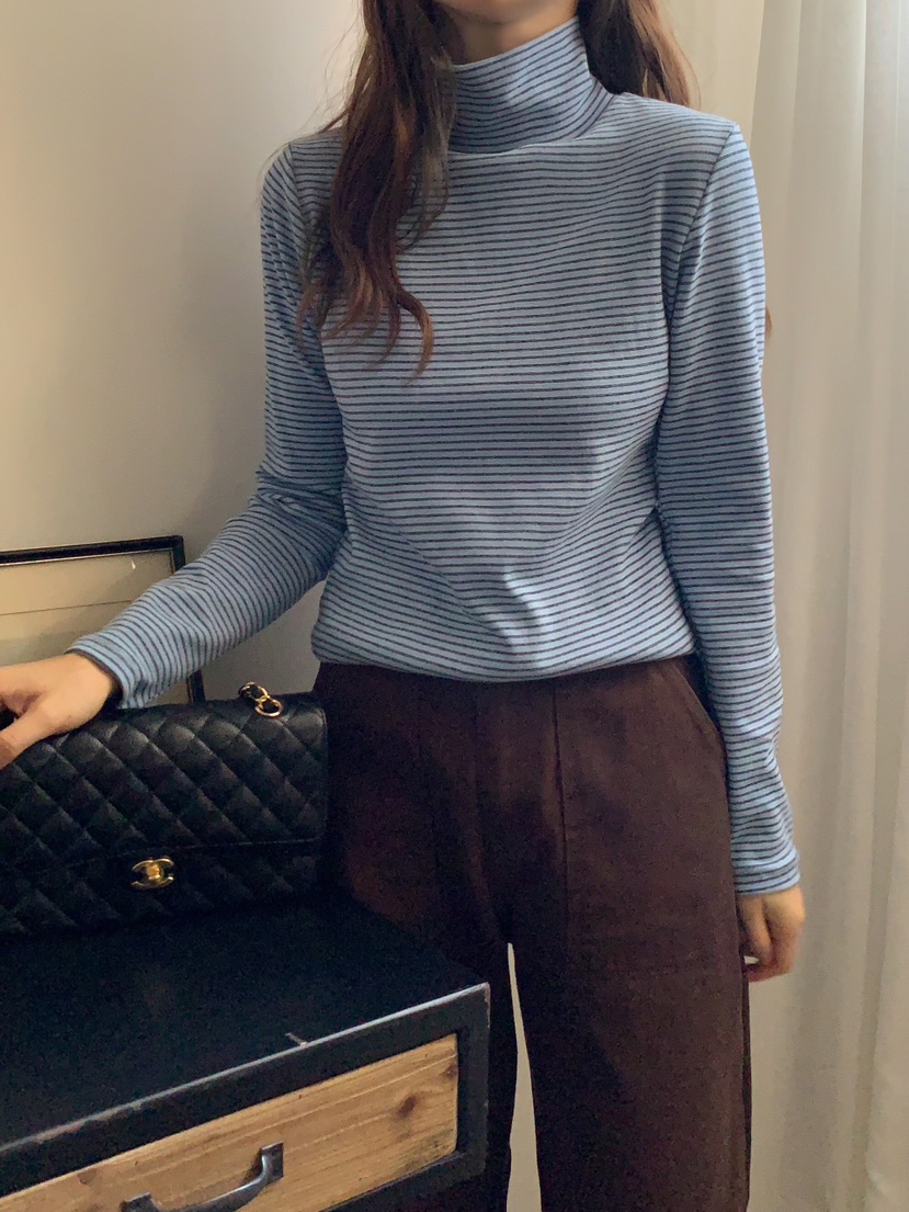 FORMSTUDIO韓國直郵東大門實拍女裝新款休閑24秋冬長袖T恤FORMSTUDIO長袖T恤