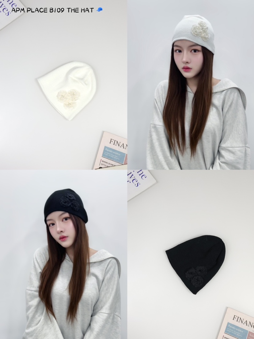 THE HAT韓國直郵東大門實拍女裝新品時尚人氣熱賣帽子蕾絲THE HAT帽子