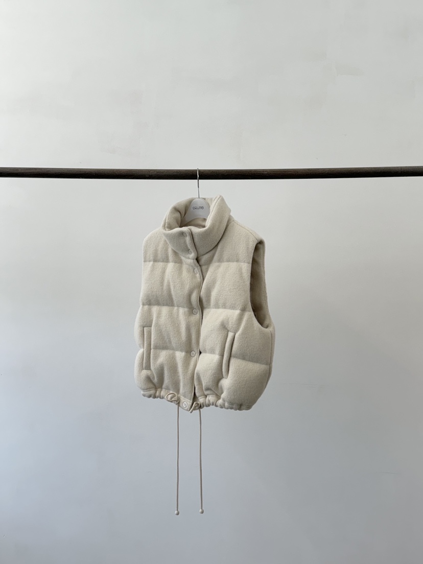 eRume韓國直郵女裝新款24秋冬真品時尚職業休閑熱賣人氣馬甲ERUME馬甲