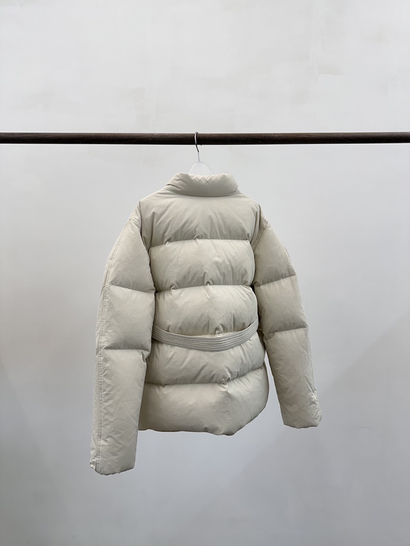 eRume韓國直郵女裝新品人氣24秋冬推薦真品短款棉服含腰帶ERUME短款棉服
