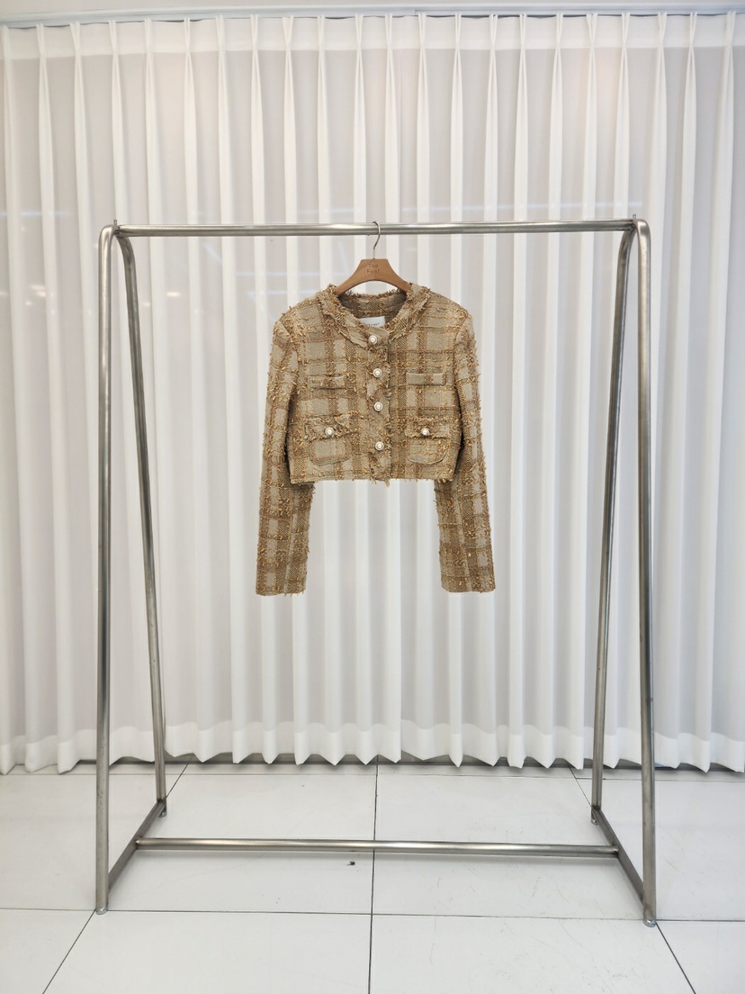 THE FIRST直郵韓國代購女裝新品24秋冬休閑真品職業夾克THE FIRST夾克圖色2