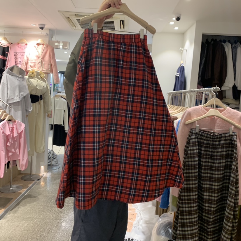 ASSEMBLY韓國直郵東大門代購女裝新品推薦24秋冬半身裙中短裙ASSEMBLY半身裙/中短裙