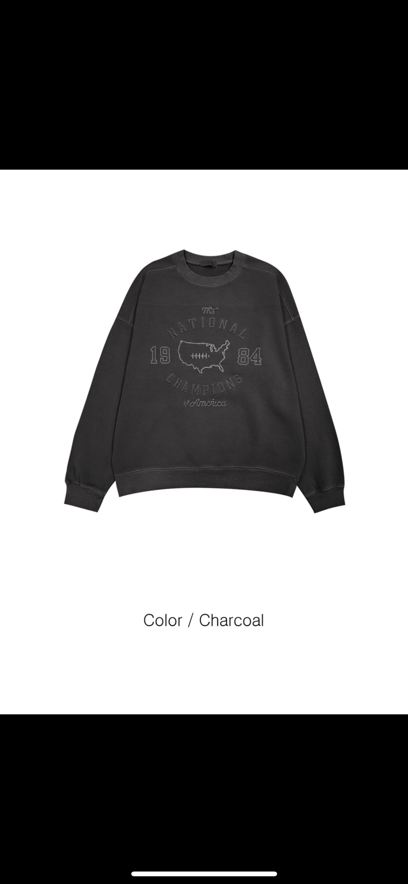 ECRU STANDARD直郵韓國代購女裝新品真品推薦人氣休閑衛衣ECRU STANDARD-男裝衛衣