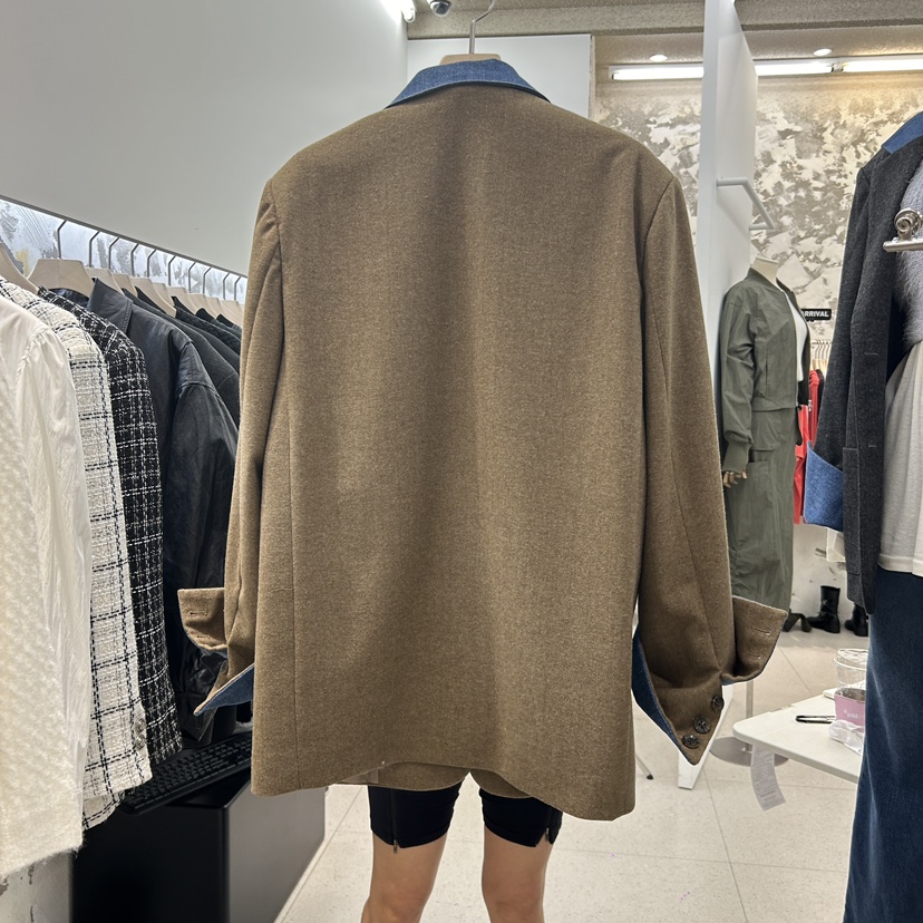 NYLON韓國直郵女裝新款時尚熱賣人氣職業休閑推薦西裝西服羊毛NYLON西裝/西服
