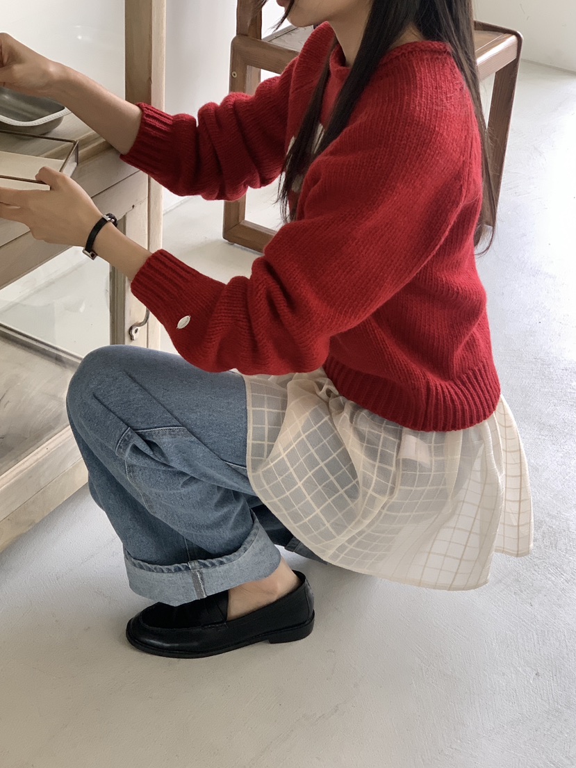 RE:OPENING韓國直郵東大門實拍女裝新品推薦熱賣時尚針織衫RE:OPENING針織衫