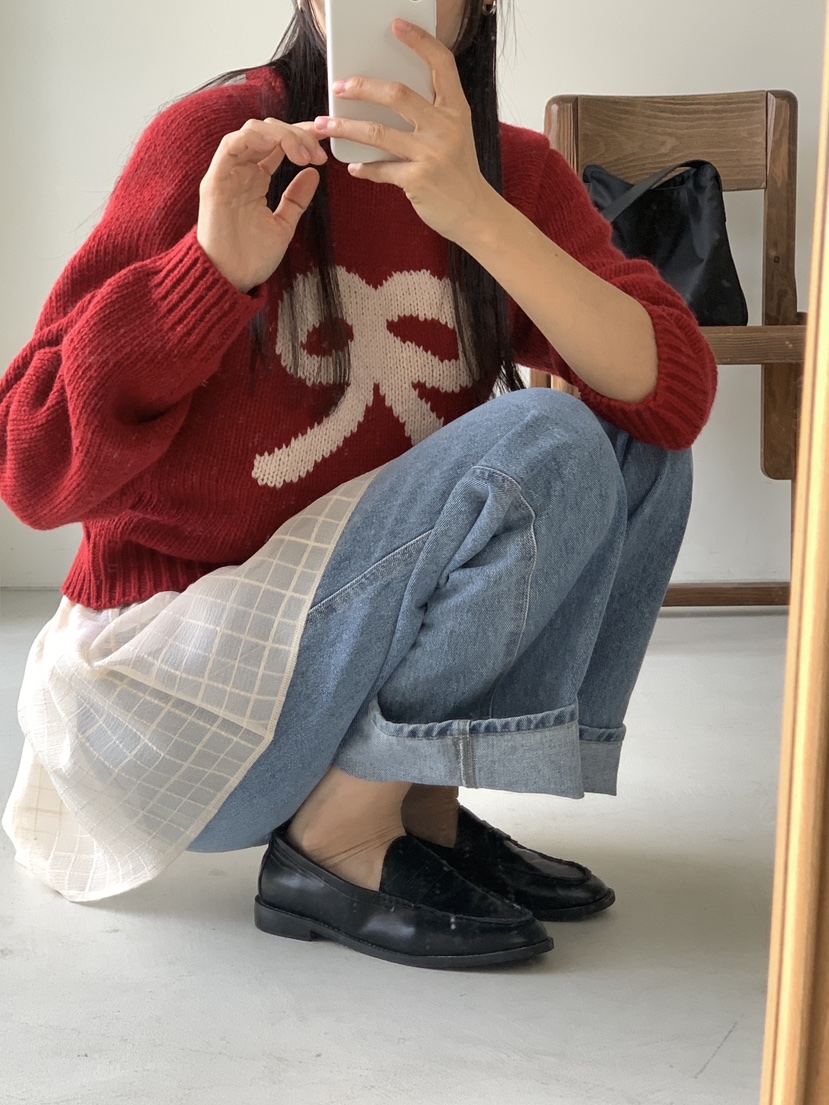 RE:OPENING韓國直郵東大門實拍女裝新品推薦熱賣時尚針織衫RE:OPENING針織衫