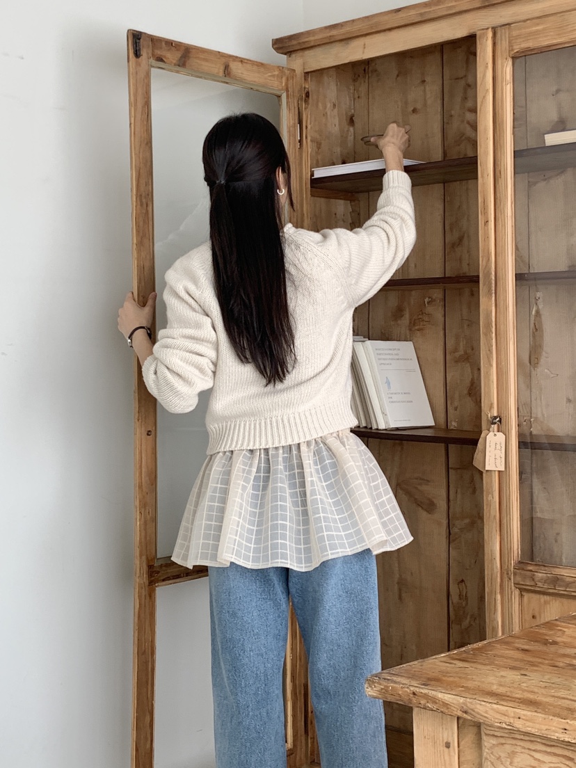 RE:OPENING韓國直郵東大門實拍女裝新品推薦熱賣時尚針織衫RE:OPENING針織衫