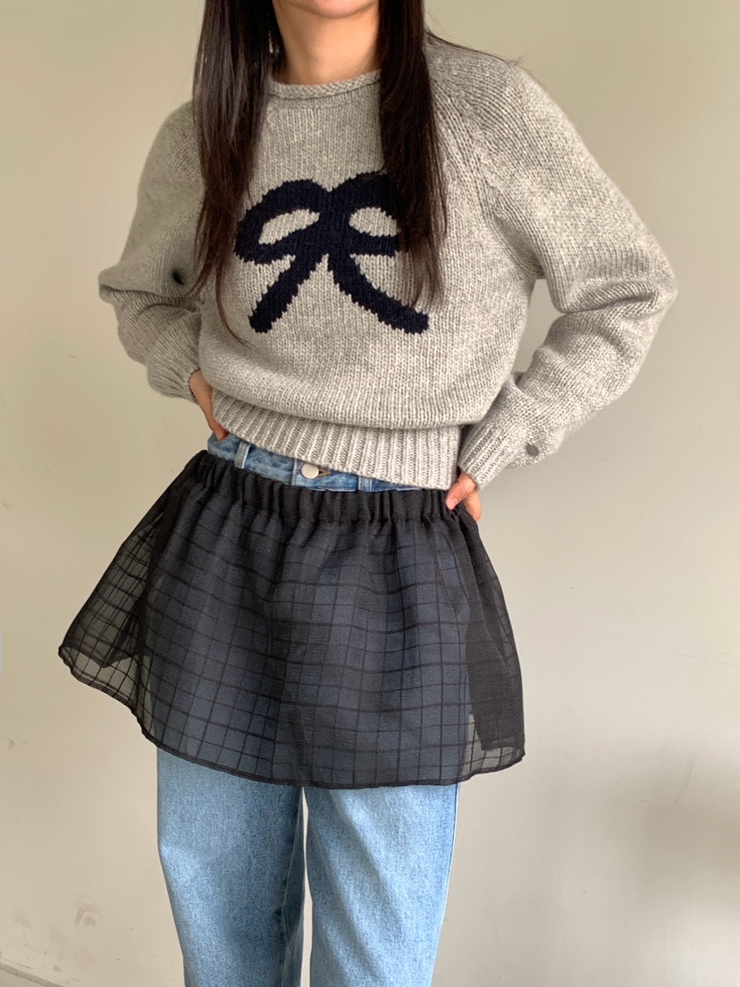 RE:OPENING韓國直郵東大門實拍女裝新款人氣休閑推薦時尚短裙RE:OPENING短裙