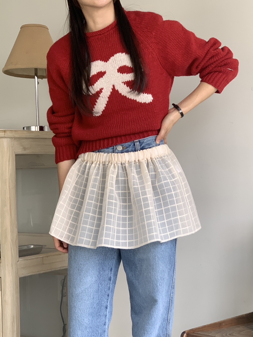 RE:OPENING韓國直郵東大門實拍女裝新款人氣休閑推薦時尚短裙RE:OPENING短裙