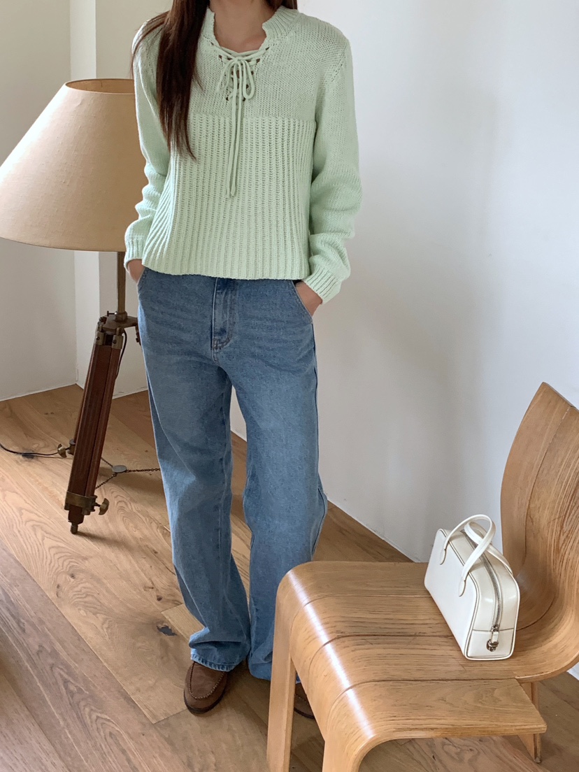 RE:OPENING韓國直郵東大門實拍女裝新款熱賣推薦真品針織衫RE:OPENING針織衫