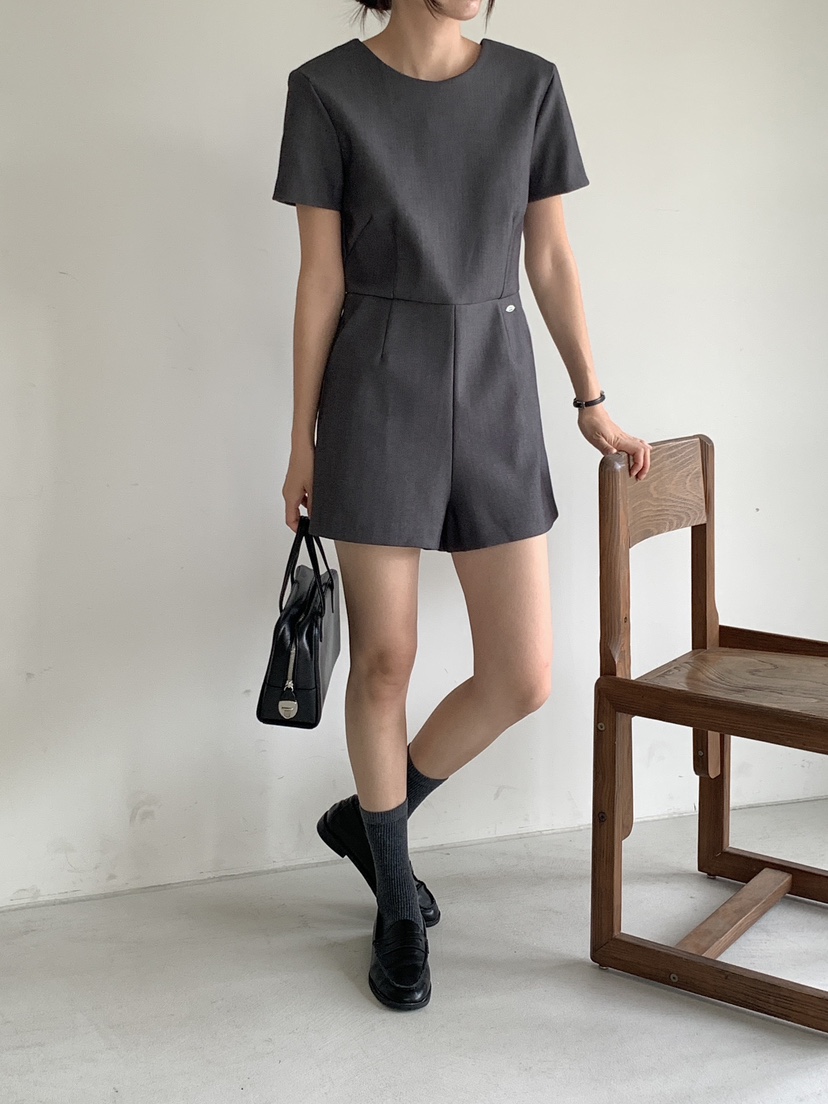 RE:OPENING直郵韓國代購女裝新款真品24秋冬熱賣休閑連體褲RE:OPENING連體褲