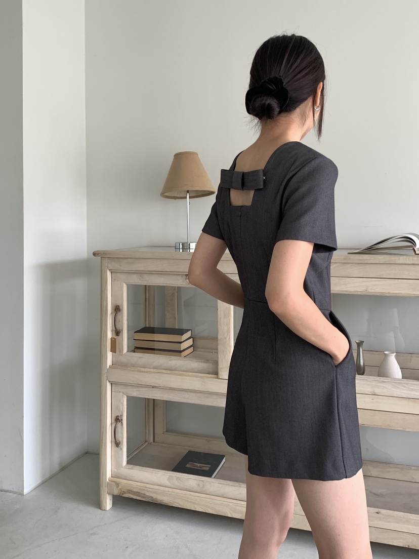 RE:OPENING直郵韓國代購女裝新款真品24秋冬熱賣休閑連體褲RE:OPENING連體褲