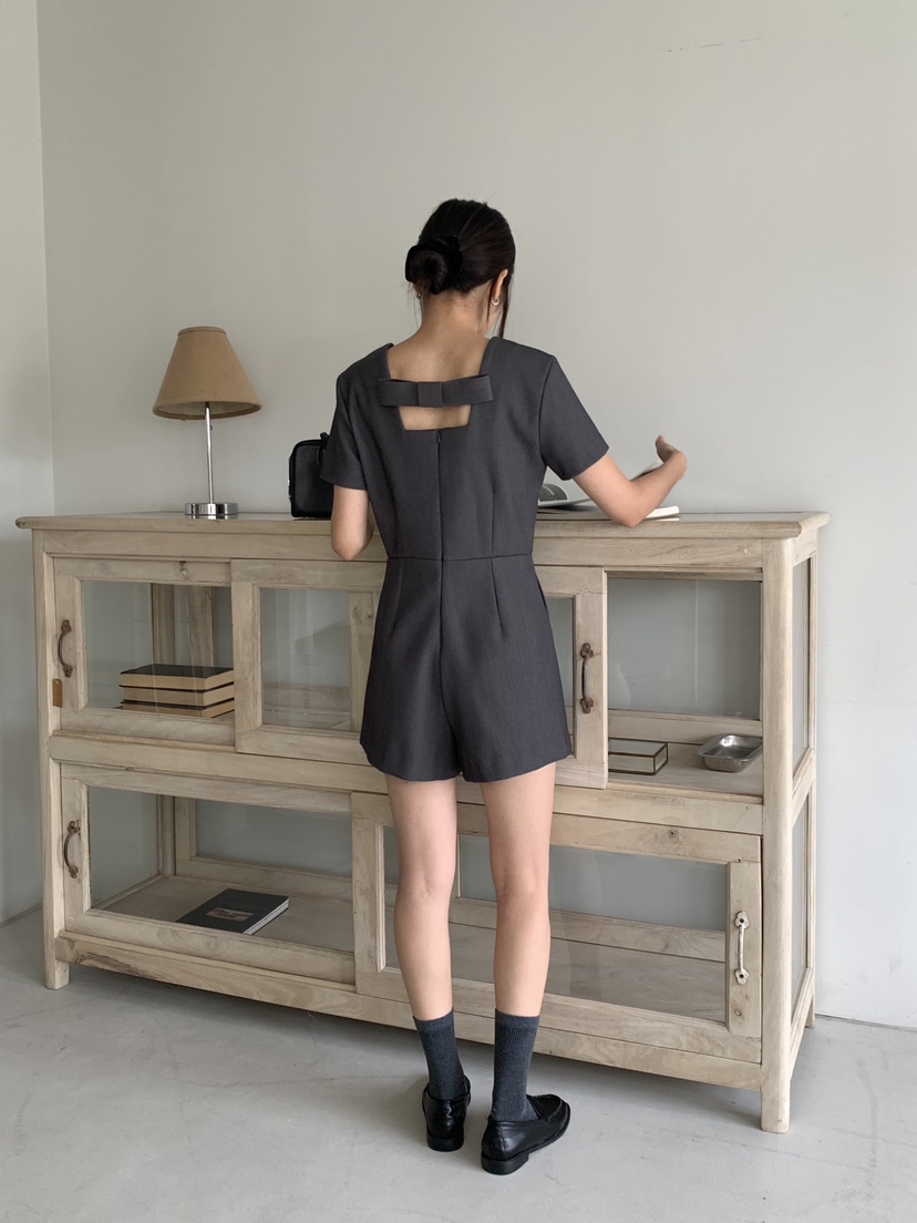 RE:OPENING直郵韓國代購女裝新款真品24秋冬熱賣休閑連體褲RE:OPENING連體褲