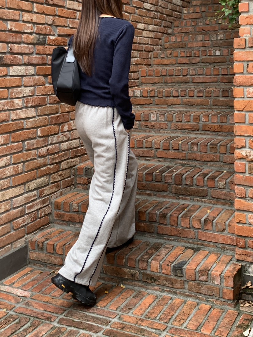 RE:OPENING韓國直郵東大門實拍女裝新款人氣時尚24秋冬休閑褲RE:OPENING休閑褲