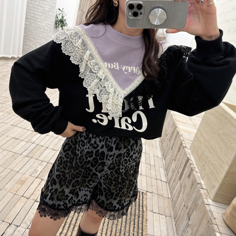 LOVABLE韓國直郵東大門實拍女裝新品推薦人氣熱賣休閑真品衛衣LOVABLE衛衣