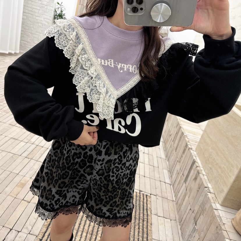 LOVABLE韓國直郵東大門實拍女裝新品推薦人氣熱賣休閑真品衛衣LOVABLE衛衣