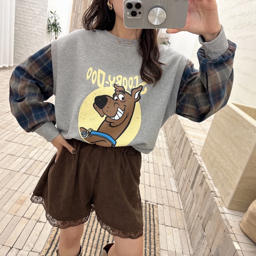 LOVABLE韓國直郵東大門代購女裝新款休閑人氣24秋冬時尚衛衣LOVABLE衛衣