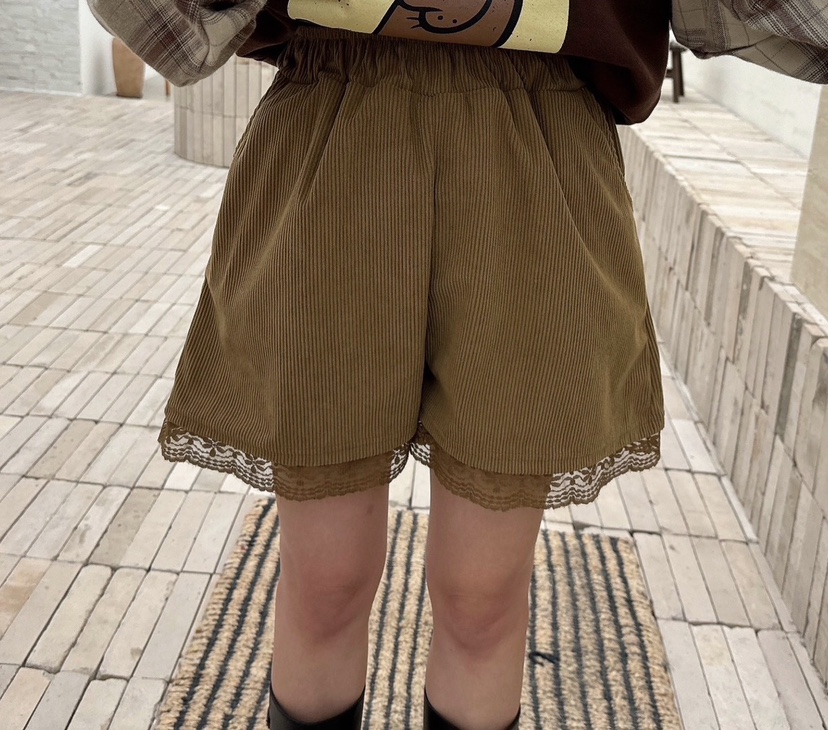 LOVABLE韓國直郵東大門實拍女裝新款真品職業熱賣休閑人氣短褲LOVABLE短褲