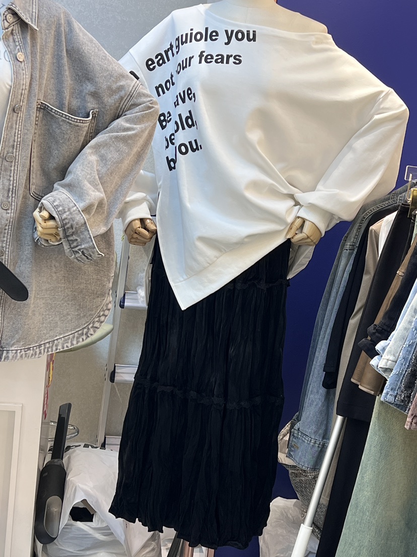 SYMBOL直郵韓國代購女裝新品真品職業時尚休閑熱賣長裙天鵝絨SYMBOL長裙