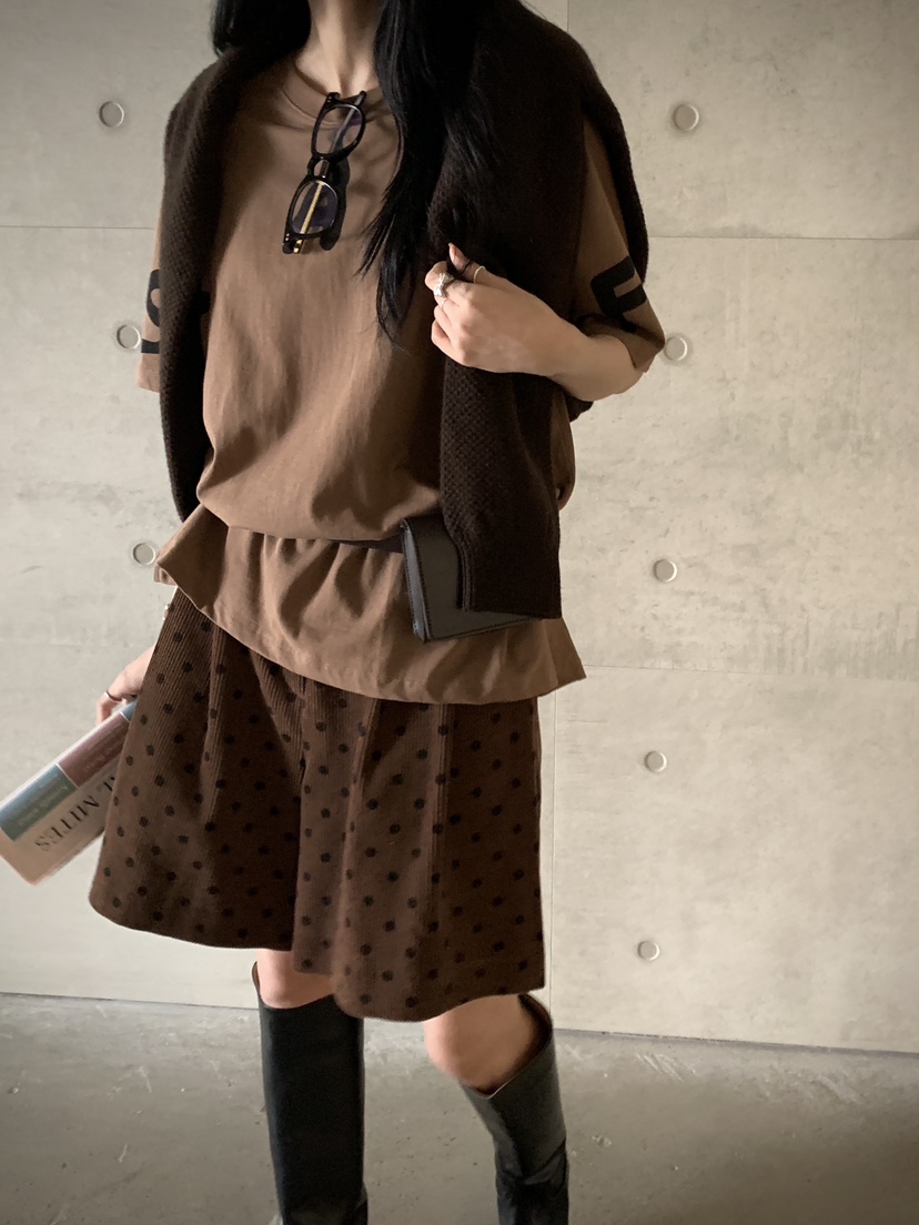 DAVICHI韓國直郵東大門代購女裝新品時尚真品休閑人氣短褲腰帶DAVICHI短褲