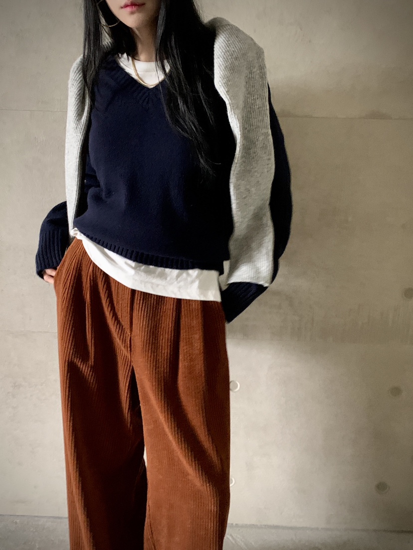 DAVICHI直郵韓國代購女裝新品休閑24秋冬職業真品時尚針織衫DAVICHI針織衫