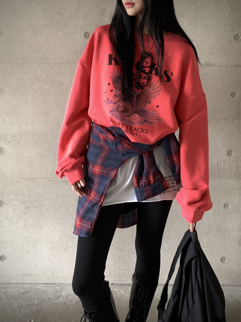 DAVICHI韓國直郵東大門代購女裝新品人氣熱賣休閑推薦真品衛衣DAVICHI衛衣
