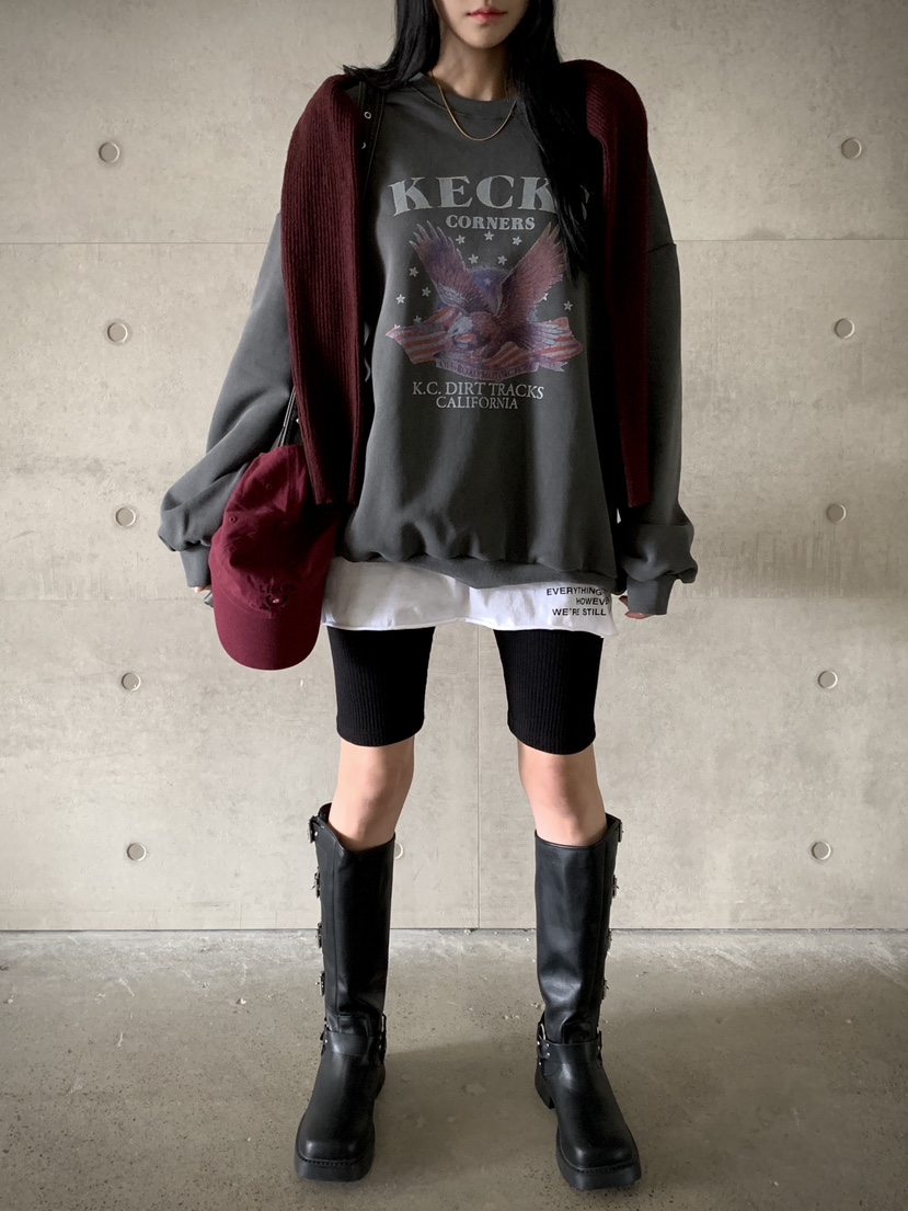 DAVICHI韓國直郵東大門代購女裝新品人氣熱賣休閑推薦真品衛衣DAVICHI衛衣