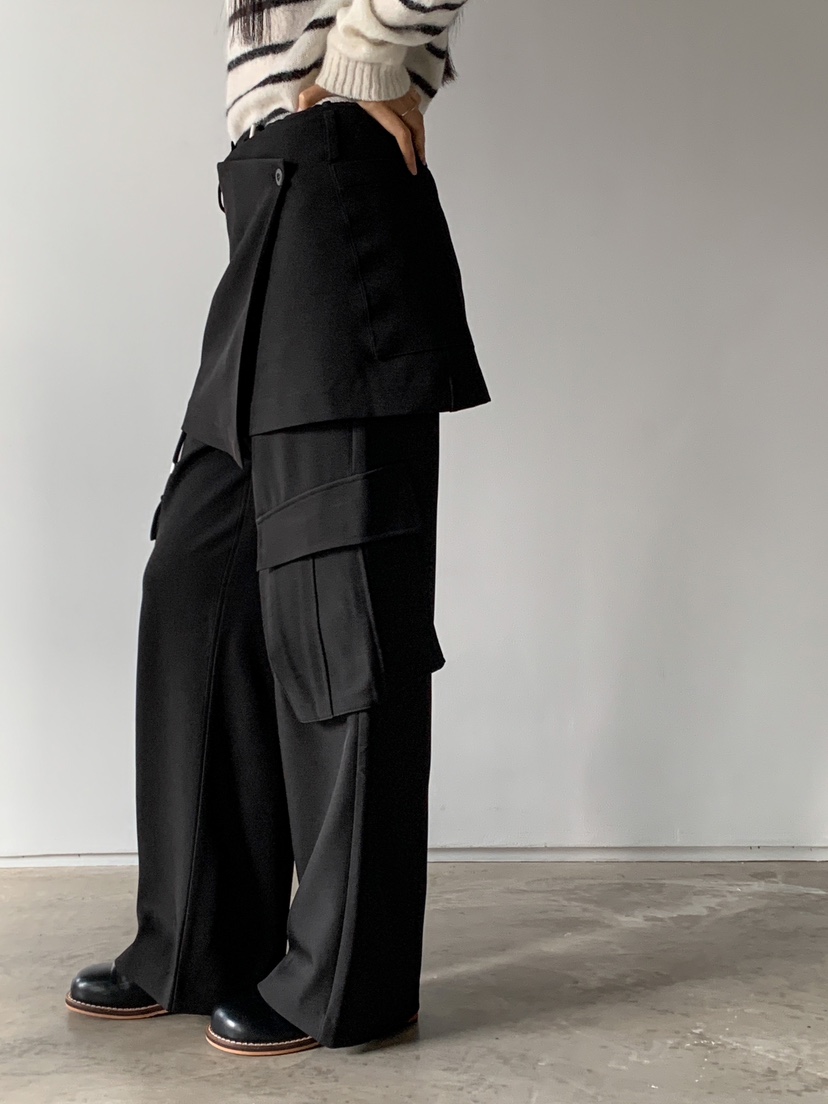 ILLO韓國直郵女裝新品24秋冬休閑時尚職業熱賣裙褲可拆卸MILLIMETER/MGML裙褲