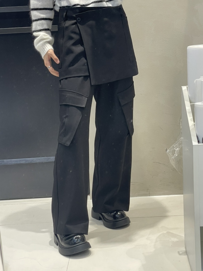 ILLO韓國直郵女裝新品24秋冬休閑時尚職業熱賣裙褲可拆卸MILLIMETER/MGML裙褲圖色2