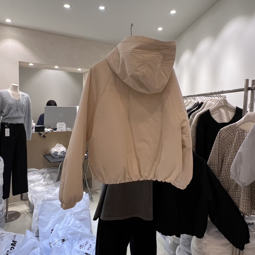 WANTS直郵韓國代購女裝新款職業時尚人氣真品休閑熱賣短款棉服DENISE短款棉服