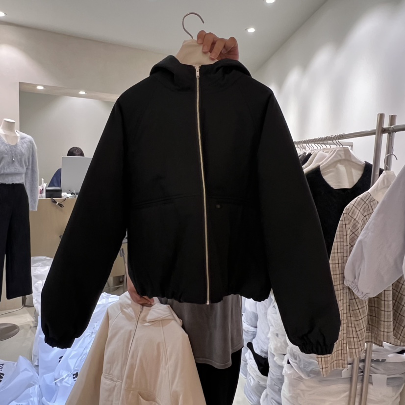 WANTS直郵韓國代購女裝新款職業時尚人氣真品休閑熱賣短款棉服DENISE短款棉服圖色2