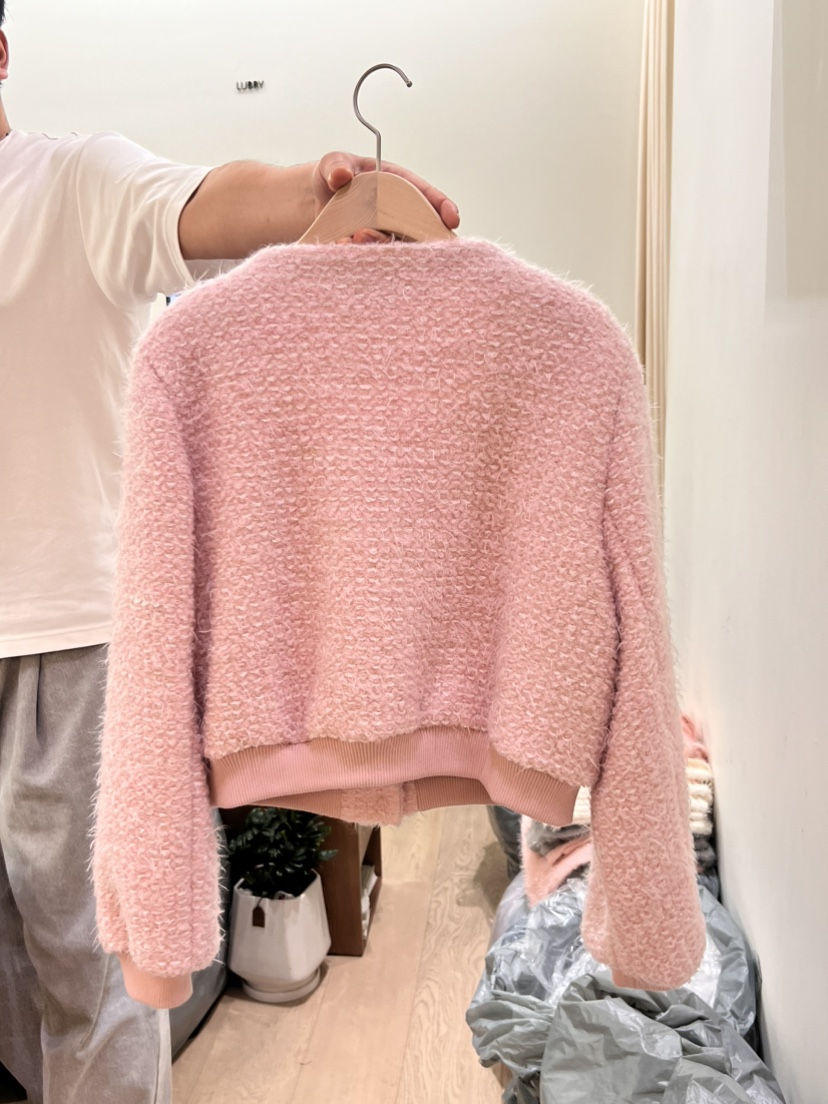LUBRY韓國直郵東大門實拍女裝新品人氣時尚真品24秋冬短款大衣NOPROBLEM短款大衣