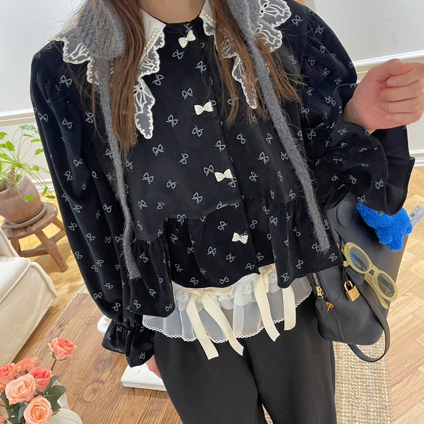 BOUTIQUE韓國直郵東大門代購女裝新款熱賣真品24秋冬休閑褲BOUTIQUE-L休閑褲