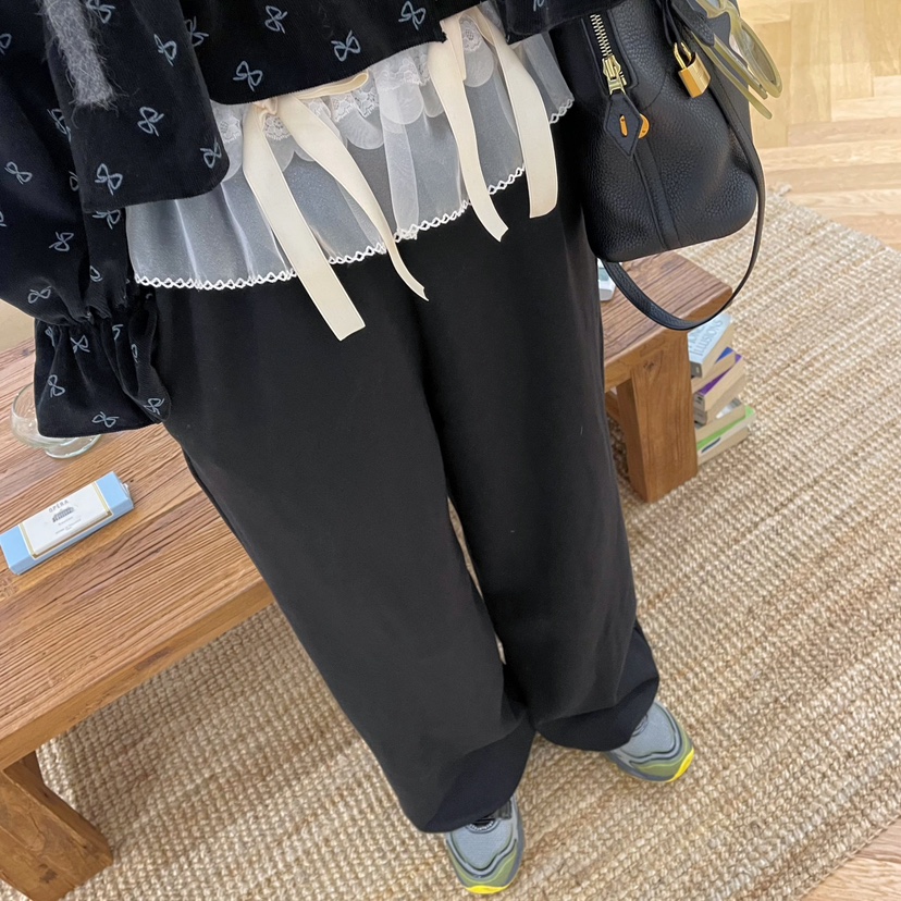 BOUTIQUE韓國直郵東大門代購女裝新款熱賣真品24秋冬休閑褲BOUTIQUE-L休閑褲圖色3