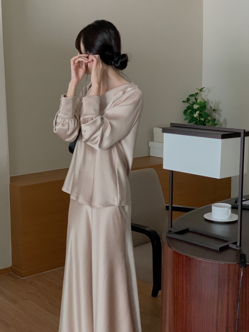 VERNI韓國直郵東大門實拍女裝新品真品熱賣人氣推薦休閑長裙VERNI長裙