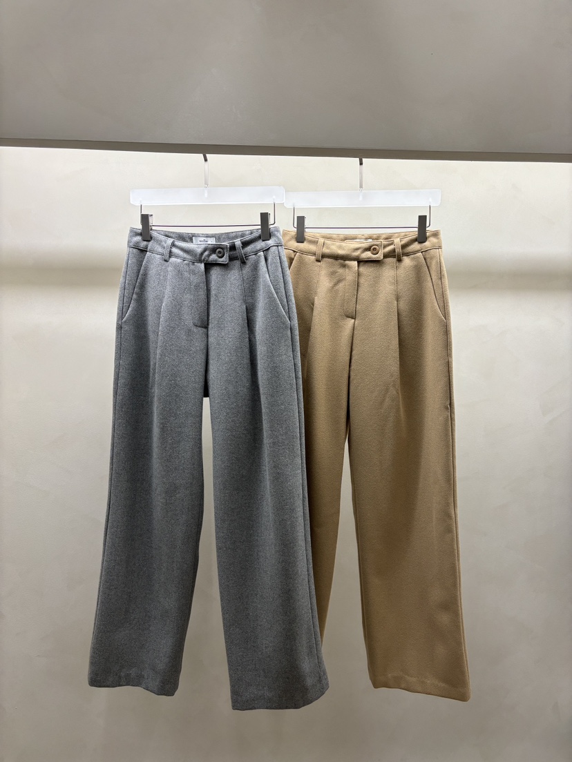 Waller韓國直郵東大門實拍女裝新款推薦時尚職業人氣休閑褲NOTHING休閑褲