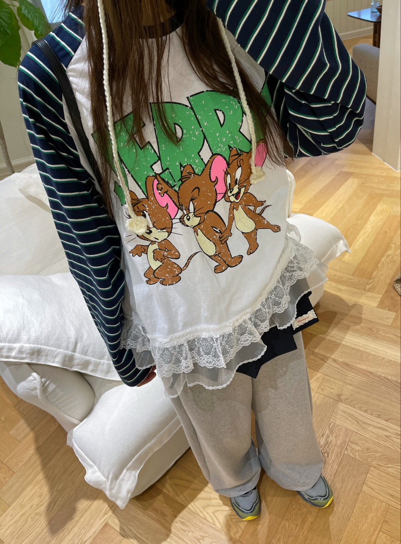 BOUTIQUE直郵韓國代購女裝新款時尚推薦職業人氣熱賣長袖T恤BOUTIQUE-L長袖T恤