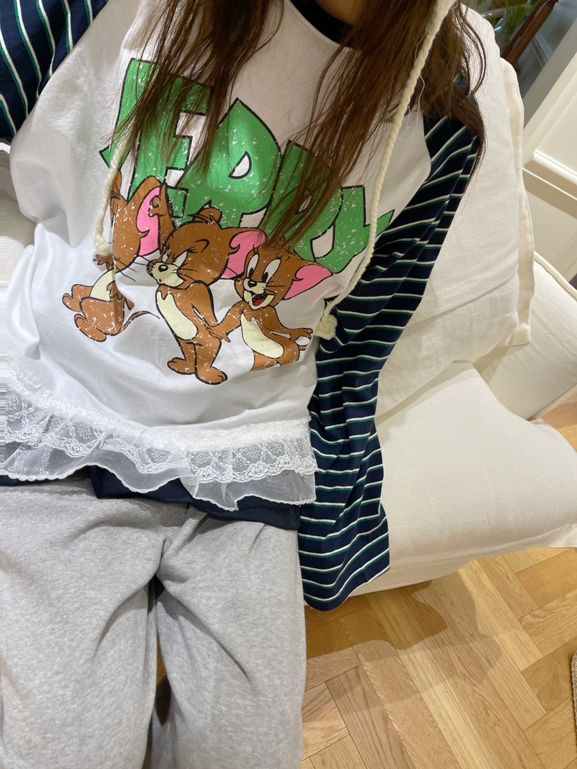BOUTIQUE直郵韓國代購女裝新款時尚推薦職業人氣熱賣長袖T恤BOUTIQUE-L長袖T恤