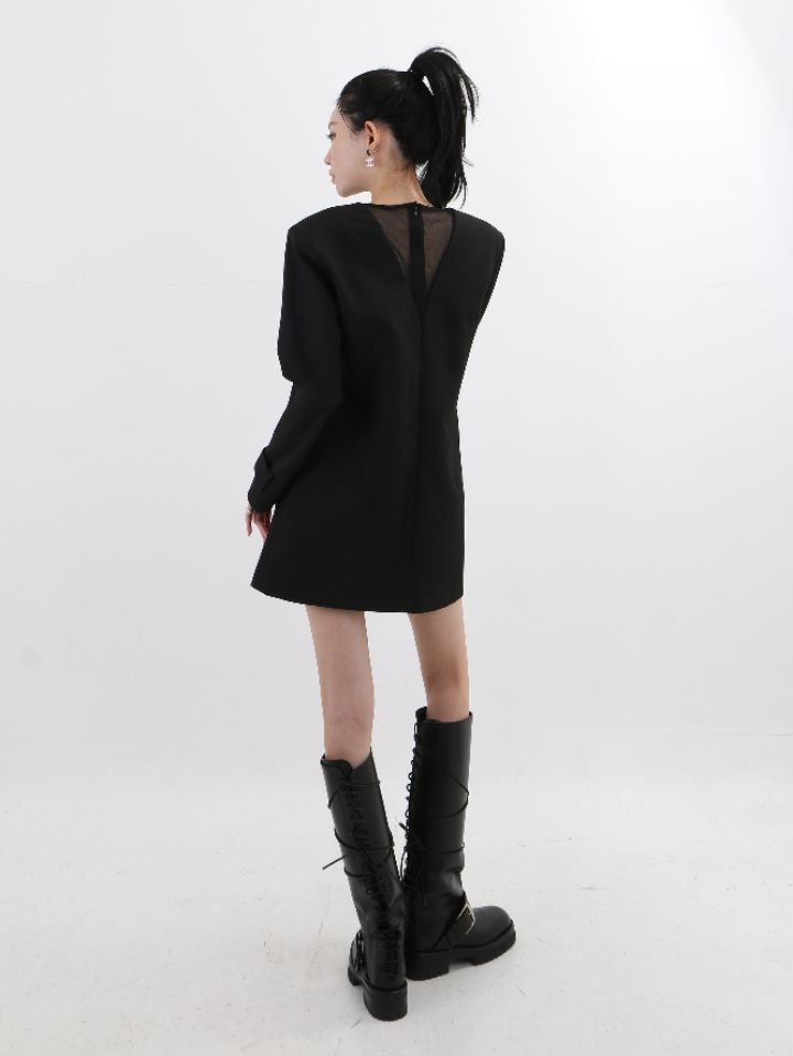 CHARLES THE SECOND/CHEAP-CHIC韓國直郵東大門實拍女裝新品24秋冬連衣裙CHARLES THE SECOND/CHEAP-CHIC連衣裙
