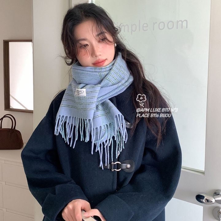 N3直郵韓國代購女裝新款職業休閑人氣時尚真品圍巾披肩羊毛N3圍巾/披肩