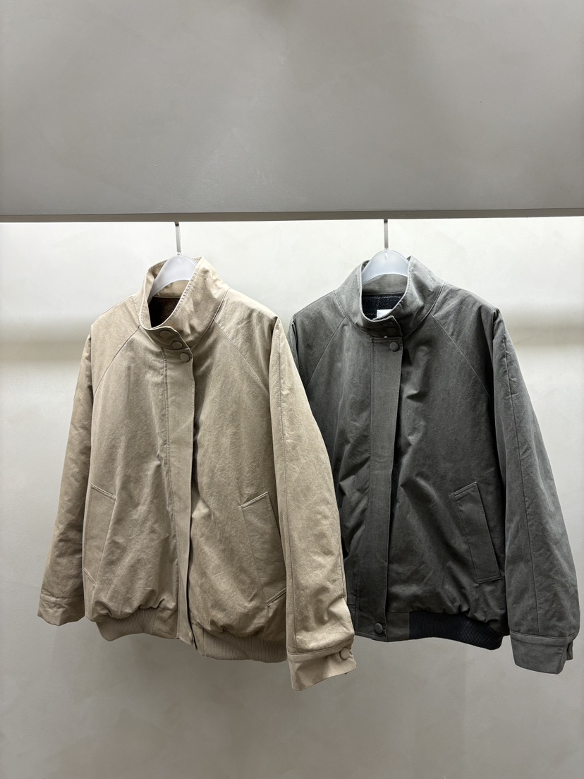 Waller直郵韓國代購女裝新品時尚休閑24秋冬熱賣短款棉服NOTHING短款棉服