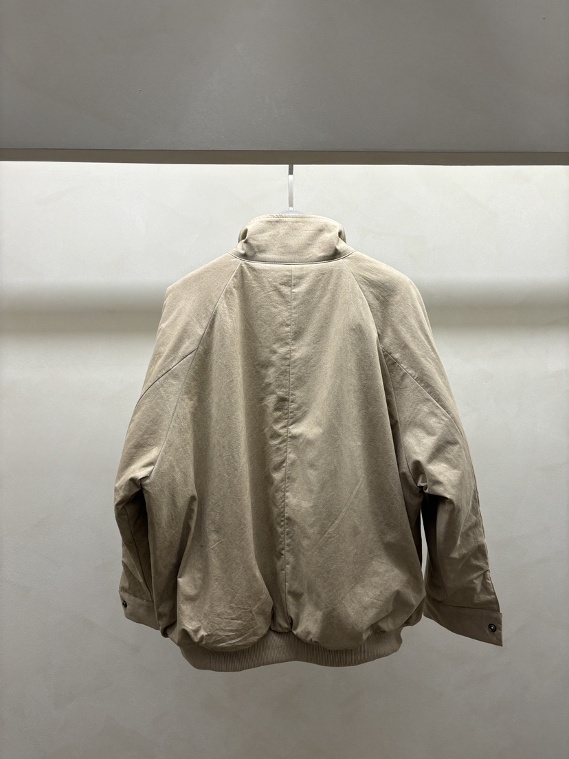 Waller直郵韓國代購女裝新品時尚休閑24秋冬熱賣短款棉服NOTHING短款棉服