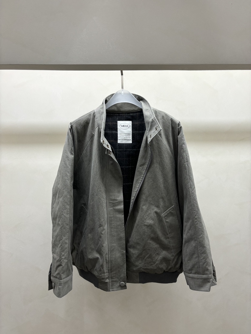 Waller直郵韓國代購女裝新品時尚休閑24秋冬熱賣短款棉服NOTHING短款棉服圖色2