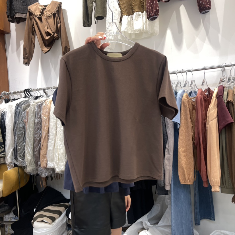 THE LENA直郵韓國代購女裝新品熱賣真品職業推薦時尚T恤拉絲NWEOLT恤圖色4