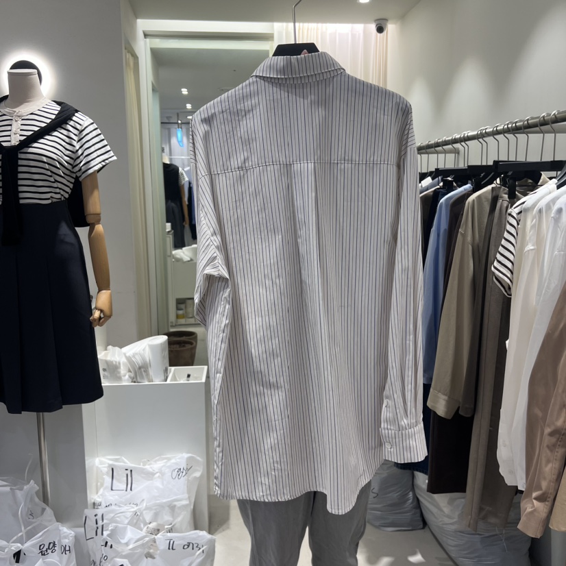 LIL韓國直郵東大門代購女裝新品熱賣休閑24秋冬襯衫蕾絲衫LIL襯衫/蕾絲衫