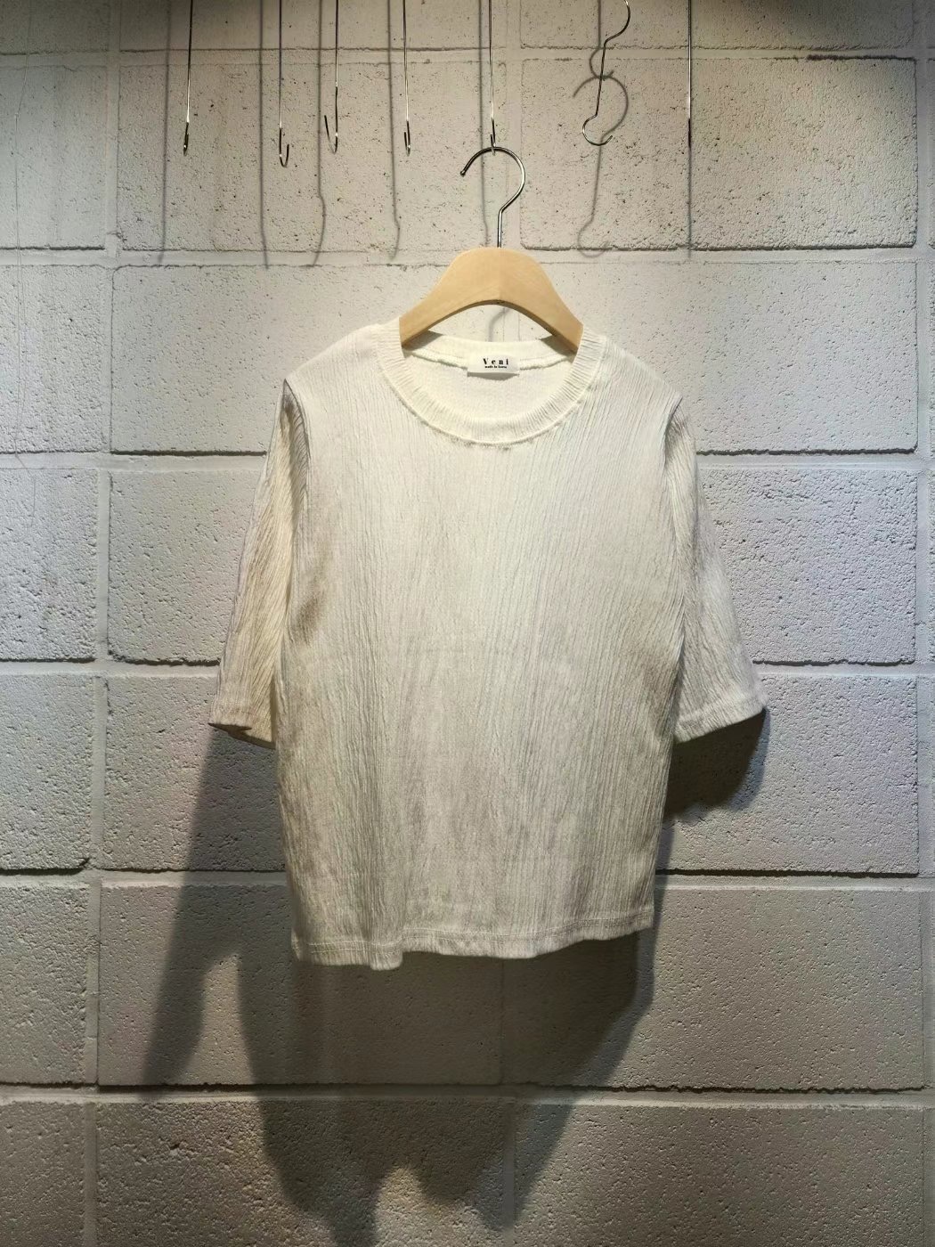 VENI直郵韓國代購女裝新品24秋冬真品職業時尚休閑推薦T恤VENIT恤