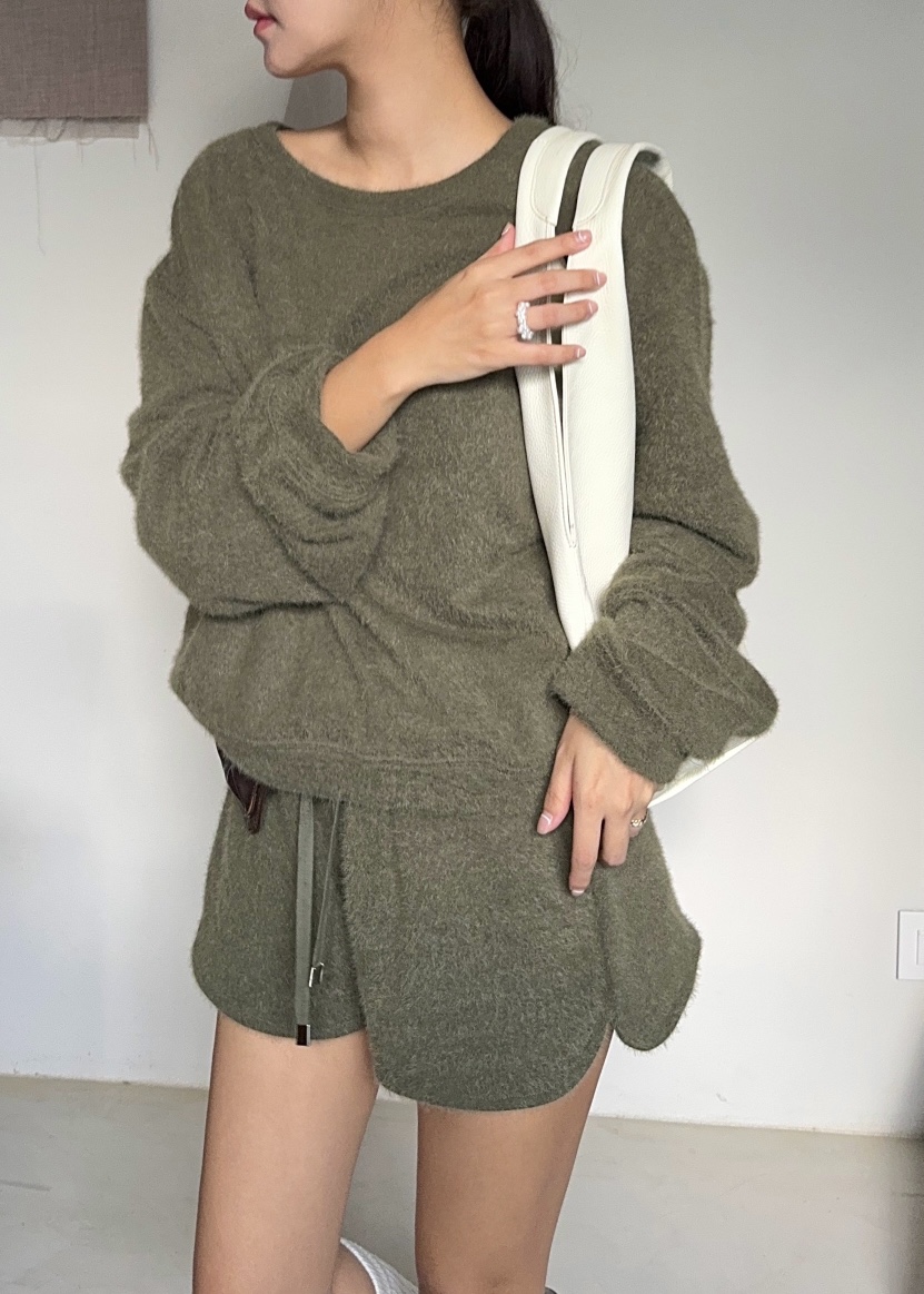 OUPPT韓國直郵女裝新款24秋冬時尚人氣熱賣職業真品衛衣兔子OUPPT衛衣圖色2