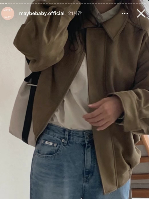 SALTWEATHER韓國直郵女裝新款24秋冬真品熱賣職業推薦夾克SALTWEATHER夾克